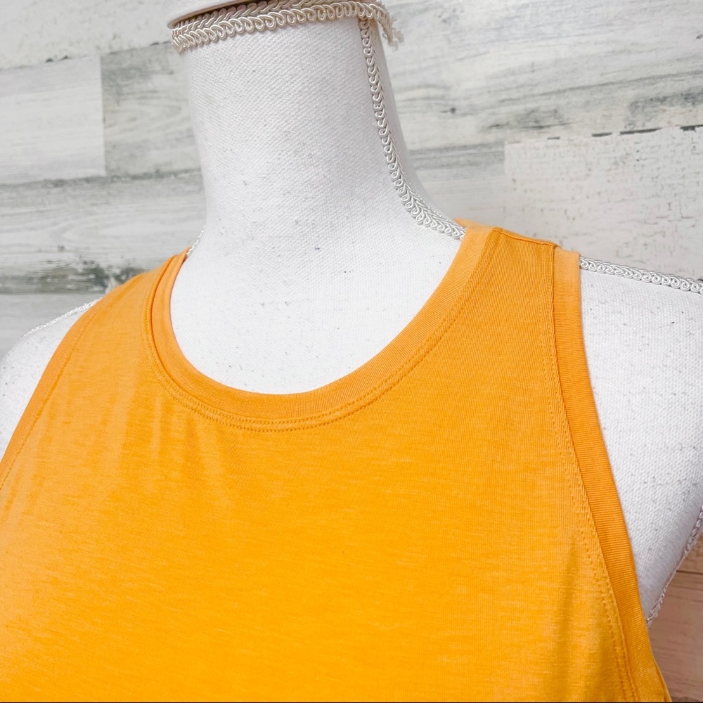 Athleta Women’s Basic Orange Workout Active Tank … - image 3